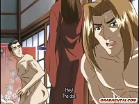 Hardcore sex hentai in the cabin in the woods