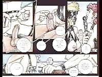 Loads of romance and hard sex in cartoon