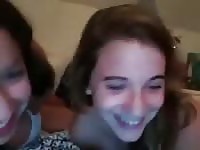 Cute teens on webcam chat
