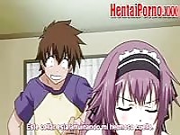 Kiriha y su joven alumno porno hentai